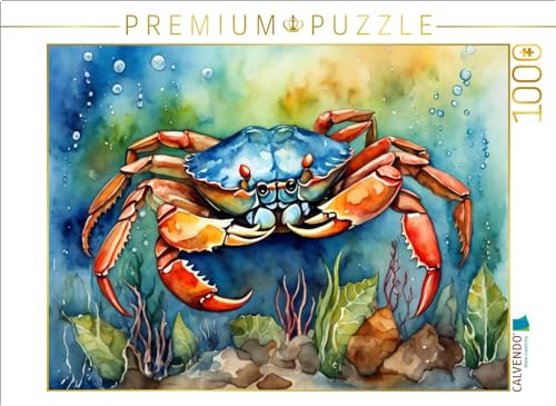 CALVENDO Puzzle Krabbe in der geheimnisvollen Unterwasserwelt | 1000 Teile Lege-Größe 64 x 48 cm Foto-Puzzle für glückliche Stunden CALVENDO Puzzle Krabbe in der geheimnisvollen Unterwasserwelt | 1000 Teile Lege-Größe 64 x 48 cm Foto-Puzzle für glückliche Stunden von CALVENDO