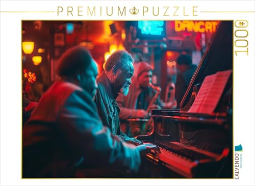 CALVENDO Puzzle Kreatives Spiel im Jazzclub - Klavier Musik | 1000 Teile Lege-Größe 64 x 48 cm Foto-Puzzle für glückliche Stunden CALVENDO Puzzle Kreatives Spiel im Jazzclub - Klavier Musik | 1000 Teile Lege-Größe 64 x 48 cm Foto-Puzzle für glückliche Stunden von CALVENDO