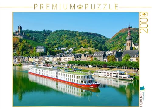 CALVENDO Puzzle Kreuzfahrtschiffe auf der Mosel 2000 Teile Lege-Größe 90 x 67 cm Foto-Puzzle Bild von Nina Schwarze von CALVENDO