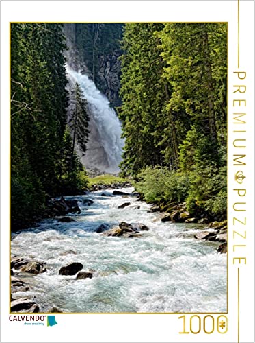 CALVENDO Puzzle Krimmler Ache mit unterem Wasserfall 1000 Teile Puzzle hoch | 1000 Teile Lege-Größe 48 x 64 cm Foto-Puzzle für glückliche Stunden CALVENDO Puzzle Krimmler Ache mit unterem Wasserfall 1000 Teile Puzzle hoch | 1000 Teile Lege-Größe 48 x 64 cm Foto-Puzzle für glückliche Stunden von CALVENDO