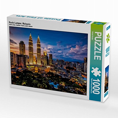 CALVENDO Puzzle Kuala Lumpur, Malaysia 1000 Teile Lege-Größe 64 x 48 cm Foto-Puzzle Bild von Peter Roder von CALVENDO