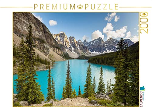 CALVENDO Puzzle Lake Moraine 2000 Teile Lege-Größe 90 x 67 cm Foto-Puzzle Bild von Roland Brack von CALVENDO