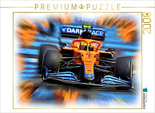 CALVENDO Puzzle Lando Norris - Saison 2021 2000 Teile Lege-Größe 90 x 67 cm Foto-Puzzle Bild von DeVerviers von CALVENDO