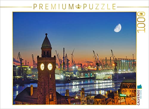 CALVENDO Puzzle Landungsbrücken am Abend 1000 Teile Lege-Größe 64 x 48 cm Foto-Puzzle Bild von Karl Heinz Landwehr CALVENDO Puzzle Landungsbrücken am Abend 1000 Teile Lege-Größe 64 x 48 cm Foto-Puzzle Bild von Karl Heinz Landwehr von CALVENDO