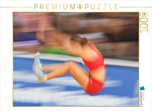 CALVENDO Puzzle Leichtathletik Wettkampf: Momentaufnahme aus dem Weitsprung 1000 Teile Puzzle quer | Lege-Größe cm Foto-Puzzle für glückliche Stunden CALVENDO Puzzle Leichtathletik Wettkampf: Momentaufnahme aus dem Weitsprung 1000 Teile Puzzle quer | Lege-Größe cm Foto-Puzzle für glückliche Stunden von CALVENDO
