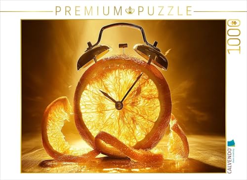 CALVENDO Puzzle Leuchtende Orange | 1000 Teile Lege-Größe 64 x 48 cm Foto-Puzzle für glückliche Stunden von CALVENDO