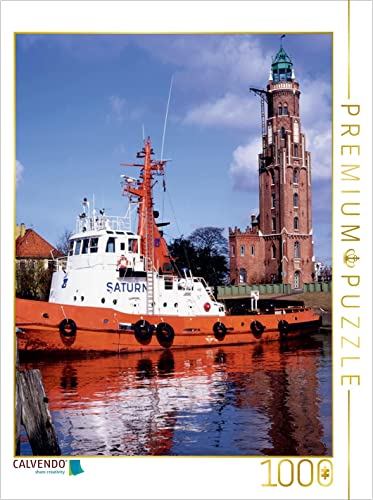 CALVENDO Puzzle Leuchtturm Bremerhaven 1000 Teile Lege-Größe 48 x 64 cm Foto-Puzzle Bild von Lothar Reupert von CALVENDO