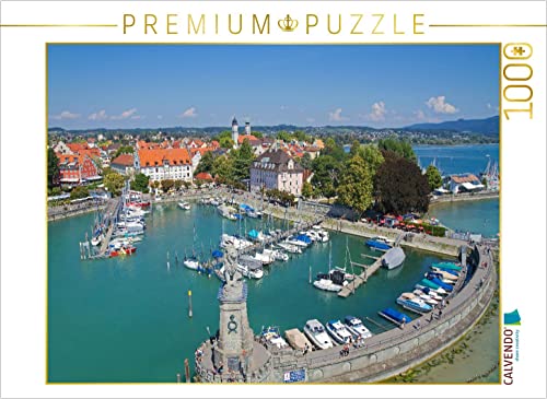 CALVENDO Puzzle Lindau am Bodensee 1000 Teile Lege-Größe 64 x 48 cm Foto-Puzzle Bild von Elisabeth Schittenhelm von CALVENDO