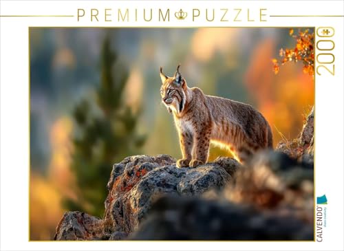 CALVENDO Puzzle Luchs | 2000 Teile Lege-Größe 90 x 67 cm Foto-Puzzle für glückliche Stunden von CALVENDO