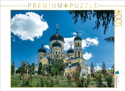 CALVENDO Puzzle Mănăstirea Hâncu | 1000 Teile Lege-Größe 64 x 48 cm Foto-Puzzle für glückliche Stunden von CALVENDO