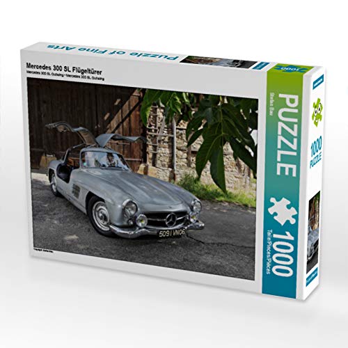 CALVENDO Puzzle Mercedes 300 SL Flügeltürer 1000 Teile Puzzle quer | 1000 Teile Lege-Größe 64 x 48 cm Foto-Puzzle für glückliche Stunden von CALVENDO