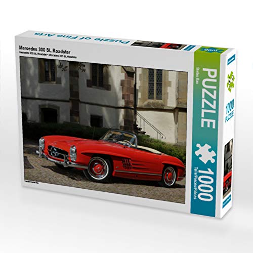 CALVENDO Puzzle Mercedes 300 SL Roadster 1000 Teile Puzzle quer | 1000 Teile Lege-Größe 64 x 48 cm Foto-Puzzle für glückliche Stunden von CALVENDO