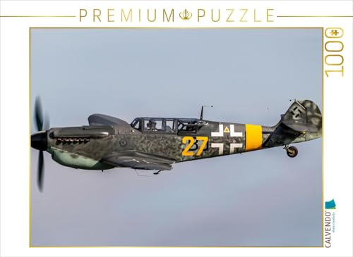 CALVENDO Puzzle Messerschmitt Bf 109 G-12, Hangar 10 Collection 1000 Teile Lege-Größe 64 x 48 cm Foto-Puzzle Bild von Björn Engelke von CALVENDO