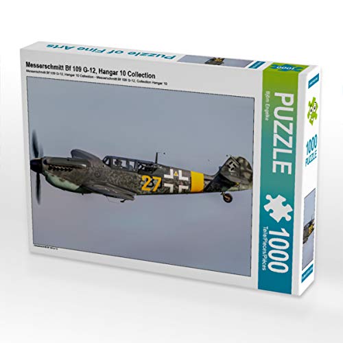 CALVENDO Puzzle Messerschmitt Bf 109 G-12, Hangar 10 Collection 1000 Teile Lege-Größe 64 x 48 cm Foto-Puzzle Bild von Björn Engelke von CALVENDO