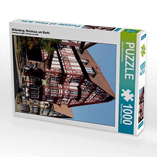 CALVENDO Puzzle Miltenberg, Weinhaus am Markt 1000 Teile Puzzle hoch | Lege-Größe cm Foto-Puzzle für glückliche Stunden CALVENDO Puzzle Miltenberg, Weinhaus am Markt 1000 Teile Puzzle hoch | Lege-Größe cm Foto-Puzzle für glückliche Stunden von CALVENDO