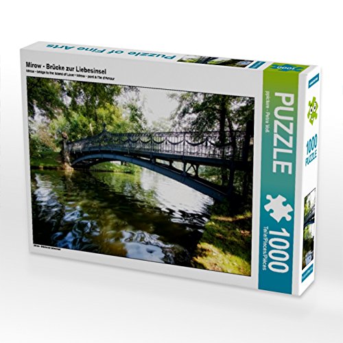 CALVENDO Puzzle Mirow - Brücke zur Liebesinsel 1000 Teile Puzzle quer | 1000 Teile Lege-Größe 64 x 48 cm Foto-Puzzle für glückliche Stunden CALVENDO Puzzle Mirow - Brücke zur Liebesinsel 1000 Teile Puzzle quer | 1000 Teile Lege-Größe 64 x 48 cm Foto-Puzzle für glückliche Stunden von CALVENDO