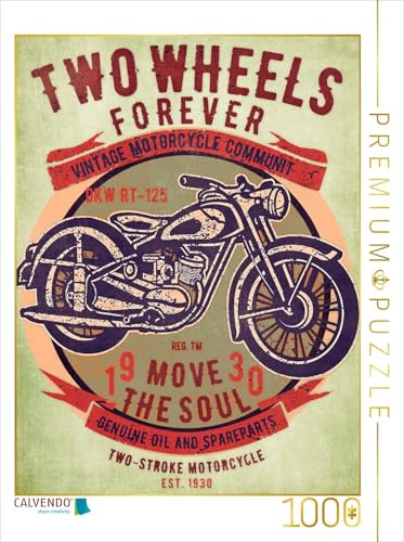 CALVENDO Puzzle Motorrad Nostalgie 1000 Teile Puzzle hoch | Lege-Größe cm Foto-Puzzle für glückliche Stunden CALVENDO Puzzle Motorrad Nostalgie 1000 Teile Puzzle hoch | Lege-Größe cm Foto-Puzzle für glückliche Stunden von CALVENDO