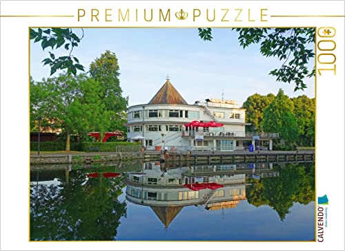 CALVENDO Puzzle Mülheim an der Ruhr: Wasserbahnhof 1000 Teile Puzzle quer | 1000 Teile Lege-Größe 64 x 48 cm Foto-Puzzle für glückliche Stunden von CALVENDO