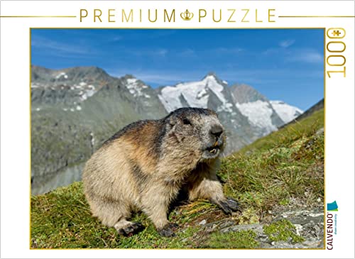 CALVENDO Puzzle Murmel mit Großglockner 1000 Teile Lege-Größe 64 x 48 cm Foto-Puzzle Bild von Alfred Trunk von CALVENDO