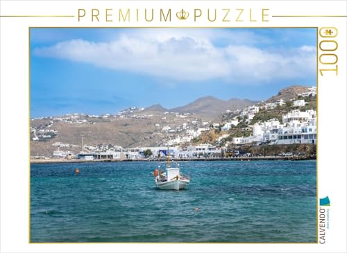 CALVENDO Puzzle Mykonos - Der alte Hafen auf der griechischen Insel | 1000 Teile Lege-Größe 64 x 48 cm Foto-Puzzle für glückliche Stunden CALVENDO Puzzle Mykonos - Der alte Hafen auf der griechischen Insel | 1000 Teile Lege-Größe 64 x 48 cm Foto-Puzzle für glückliche Stunden von CALVENDO
