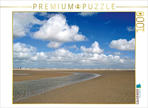 CALVENDO Puzzle Nordseestrand mit Priel und Wolkenhimmel 1000 Teile Puzzle quer | Lege-Größe cm Foto-Puzzle für glückliche Stunden CALVENDO Puzzle Nordseestrand mit Priel und Wolkenhimmel 1000 Teile Puzzle quer | Lege-Größe cm Foto-Puzzle für glückliche Stunden von CALVENDO