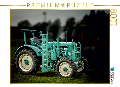 CALVENDO Puzzle Oldtimer Traktor Man 1000 Teile Lege-Größe 64 x 48 cm Foto-Puzzle Bild von Peter Roder von CALVENDO