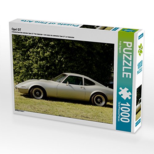 CALVENDO Puzzle Opel GT 1000 Teile Puzzle quer | 1000 Teile Lege-Größe 64 x 48 cm Foto-Puzzle für glückliche Stunden von CALVENDO