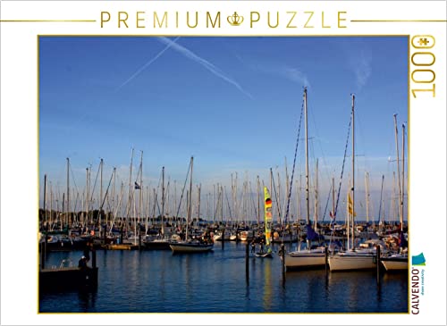 CALVENDO Puzzle Ostsee: Nordhafen Schilksee 1000 Teile Lege-Größe 64 x 48 cm Foto-Puzzle Bild von Steffani Lehmann von CALVENDO