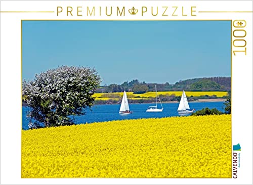 CALVENDO Puzzle Ostseefjord Schlei 1000 Teile Puzzle quer | 1000 Teile Lege-Größe 64 x 48 cm Foto-Puzzle für glückliche Stunden von CALVENDO