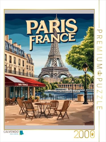 CALVENDO Puzzle Paris | 2000 Teile Lege-Größe 67 x 90 cm Foto-Puzzle für glückliche Stunden von CALVENDO