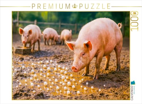 CALVENDO Puzzle Perlen vor die Säue werfen - Verschwendung Deluxe | 1000 Teile Lege-Größe 64 x 48 cm Foto-Puzzle für glückliche Stunden CALVENDO Puzzle Perlen vor die Säue werfen - Verschwendung Deluxe | 1000 Teile Lege-Größe 64 x 48 cm Foto-Puzzle für glückliche Stunden von CALVENDO