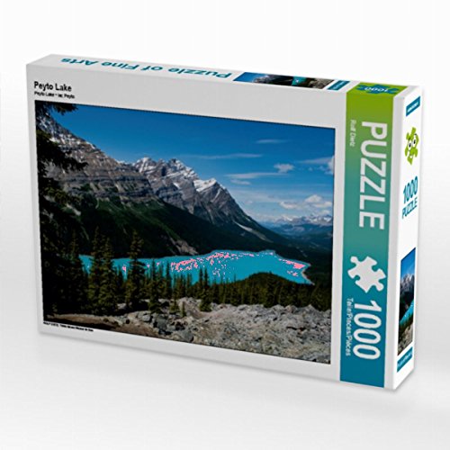 CALVENDO Puzzle Peyto Lake 1000 Teile Lege-Größe 64 x 48 cm Foto-Puzzle Bild von Rolf Dietz von CALVENDO