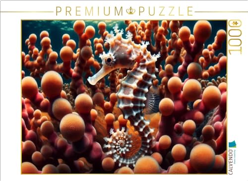 CALVENDO Puzzle Pygmäenseepferdchen vor Gorgonienkorallen | 1000 Teile Lege-Größe 64 x 48 cm Foto-Puzzle für glückliche Stunden CALVENDO Puzzle Pygmäenseepferdchen vor Gorgonienkorallen | 1000 Teile Lege-Größe 64 x 48 cm Foto-Puzzle für glückliche Stunden von CALVENDO