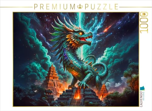 CALVENDO Puzzle Quetzalcoatl, der gefiederte Schlangengott | 1000 Teile Lege-Größe 64 x 48 cm Foto-Puzzle für glückliche Stunden CALVENDO Puzzle Quetzalcoatl, der gefiederte Schlangengott | 1000 Teile Lege-Größe 64 x 48 cm Foto-Puzzle für glückliche Stunden von CALVENDO