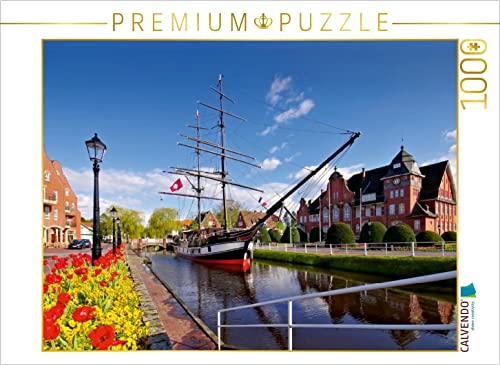 CALVENDO Puzzle Rathaus Papenburg und Brigg Friederike 1000 Teile Puzzle quer | 1000 Teile Lege-Größe 64 x 48 cm Foto-Puzzle für glückliche Stunden CALVENDO Puzzle Rathaus Papenburg und Brigg Friederike 1000 Teile Puzzle quer | 1000 Teile Lege-Größe 64 x 48 cm Foto-Puzzle für glückliche Stunden von CALVENDO