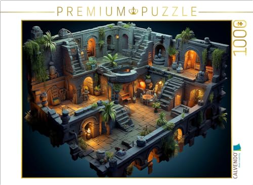CALVENDO Puzzle Raum eines Computer Spiels - Gamer Nostalgie | 1000 Teile Lege-Größe 64 x 48 cm Foto-Puzzle für glückliche Stunden CALVENDO Puzzle Raum eines Computer Spiels - Gamer Nostalgie | 1000 Teile Lege-Größe 64 x 48 cm Foto-Puzzle für glückliche Stunden von CALVENDO
