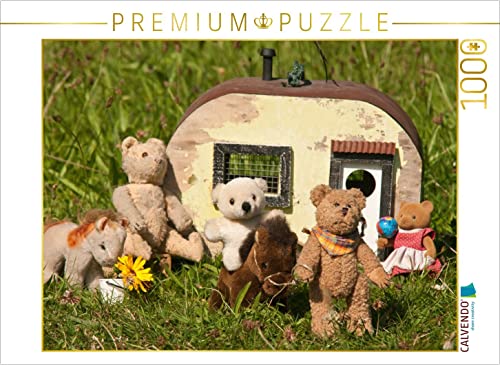 CALVENDO Puzzle Reisebär 1000 Teile Lege-Größe 64 x 48 cm Foto-Puzzle Bild von Meike Bölts von CALVENDO