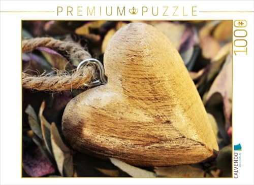 CALVENDO Puzzle Romantisches Herz aus Holz 1000 Teile Puzzle quer | Lege-Größe cm Foto-Puzzle für glückliche Stunden CALVENDO Puzzle Romantisches Herz aus Holz 1000 Teile Puzzle quer | Lege-Größe cm Foto-Puzzle für glückliche Stunden von CALVENDO