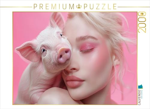 CALVENDO Puzzle Rose Ferkel | 2000 Teile Lege-Größe 90 x 67 cm Foto-Puzzle für glückliche Stunden CALVENDO Puzzle Rose Ferkel | 2000 Teile Lege-Größe 90 x 67 cm Foto-Puzzle für glückliche Stunden von CALVENDO