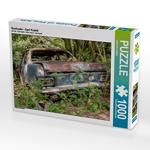 CALVENDO Puzzle Rostlaube - Opel Kadett 1000 Teile Puzzle quer | 1000 Teile Lege-Größe 64 x 48 cm Foto-Puzzle für glückliche Stunden CALVENDO Puzzle Rostlaube - Opel Kadett 1000 Teile Puzzle quer | 1000 Teile Lege-Größe 64 x 48 cm Foto-Puzzle für glückliche Stunden von CALVENDO