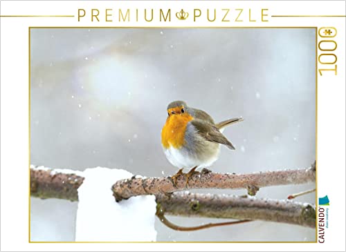 CALVENDO Puzzle Rotkehlchen im Winter 1000 Teile Lege-Größe 64 x 48 cm Foto-Puzzle Bild von Sabine Löwer CALVENDO Puzzle Rotkehlchen im Winter 1000 Teile Lege-Größe 64 x 48 cm Foto-Puzzle Bild von Sabine Löwer von CALVENDO