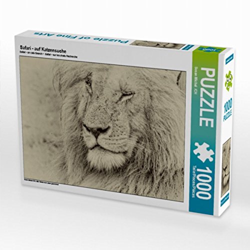 CALVENDO Puzzle Safari - auf Katzensuche 1000 Teile Puzzle quer | Lege-Größe cm Foto-Puzzle für glückliche Stunden CALVENDO Puzzle Safari - auf Katzensuche 1000 Teile Puzzle quer | Lege-Größe cm Foto-Puzzle für glückliche Stunden von CALVENDO