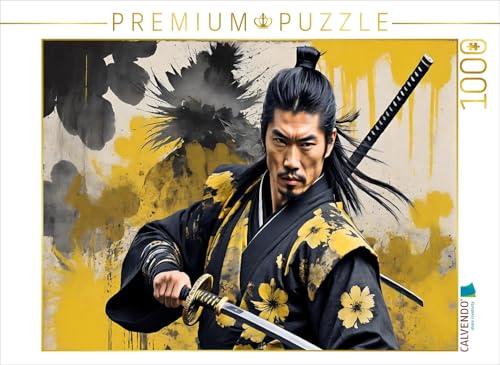 CALVENDO Puzzle Samurai Raidon - Donnergott | 1000 Teile Lege-Größe 64 x 48 cm Foto-Puzzle für glückliche Stunden von CALVENDO