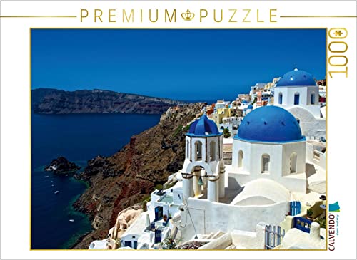 CALVENDO Puzzle Santorin - Perle der Kykladen 1000 Teile Puzzle quer | 1000 Teile Lege-Größe 64 x 48 cm Foto-Puzzle für glückliche Stunden CALVENDO Puzzle Santorin - Perle der Kykladen 1000 Teile Puzzle quer | 1000 Teile Lege-Größe 64 x 48 cm Foto-Puzzle für glückliche Stunden von CALVENDO