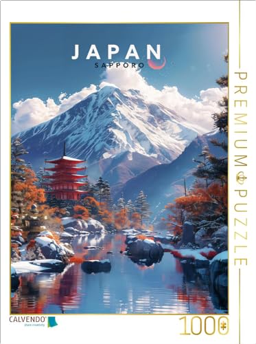 CALVENDO Puzzle Sapporo | 1000 Teile Lege-Größe 48 x 64 cm Foto-Puzzle für glückliche Stunden von CALVENDO