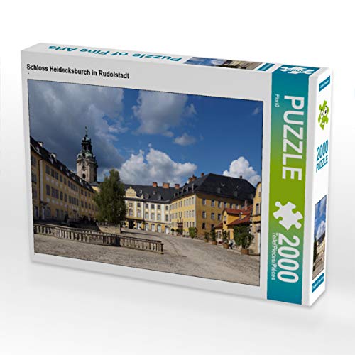 CALVENDO Puzzle Schloss Heidecksburch in Rudolstadt 2000 Teile Lege-Größe 90 x 67 cm Foto-Puzzle Bild von Flori0 von CALVENDO