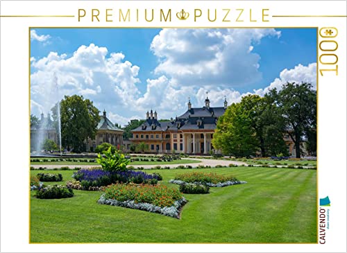 CALVENDO Puzzle Schloss Pillnitz 1000 Teile Puzzle quer | 1000 Teile Lege-Größe 64 x 48 cm Foto-Puzzle für glückliche Stunden von CALVENDO