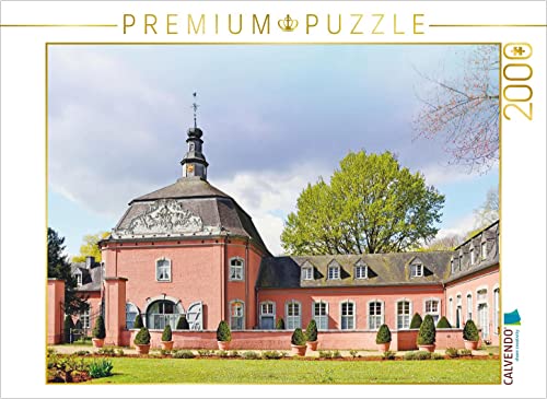 CALVENDO Puzzle Schloss Wickrath 2000 Teile Lege-Größe 90 x 67 cm Foto-Puzzle Bild von Nina Schwarze von CALVENDO