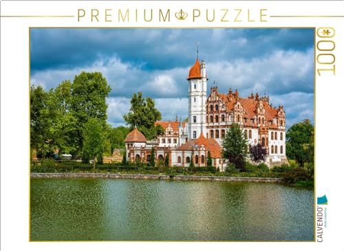 CALVENDO Puzzle Schloss in Basedow | 1000 Teile Lege-Größe 64 x 48 cm Foto-Puzzle für glückliche Stunden von CALVENDO