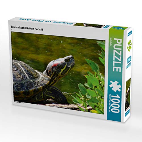 CALVENDO Puzzle Schmuckschildkröten Portrait 1000 Teile Puzzle quer | 1000 Teile Lege-Größe 64 x 48 cm Foto-Puzzle für glückliche Stunden CALVENDO Puzzle Schmuckschildkröten Portrait 1000 Teile Puzzle quer | 1000 Teile Lege-Größe 64 x 48 cm Foto-Puzzle für glückliche Stunden von CALVENDO